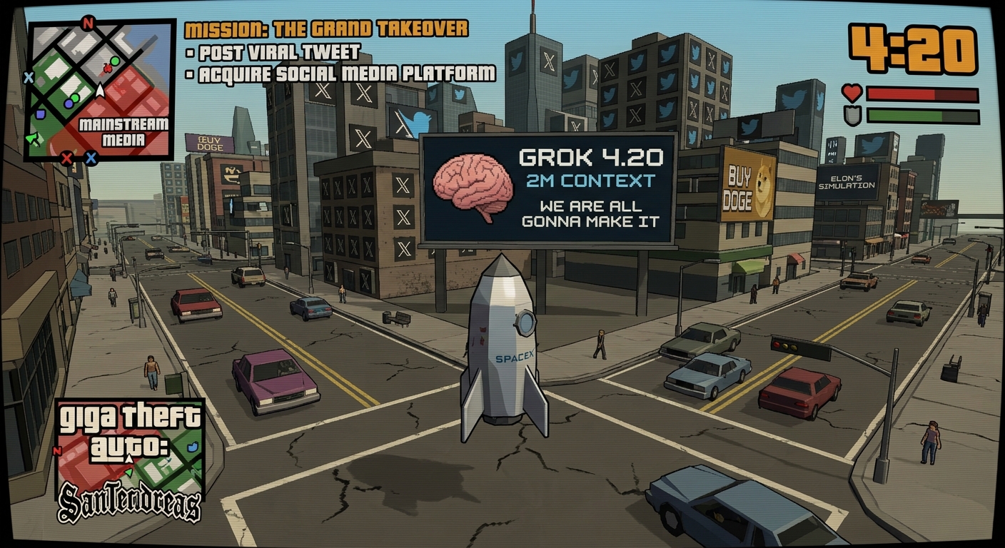 Grok 4.20: The Based Timeline Simulator